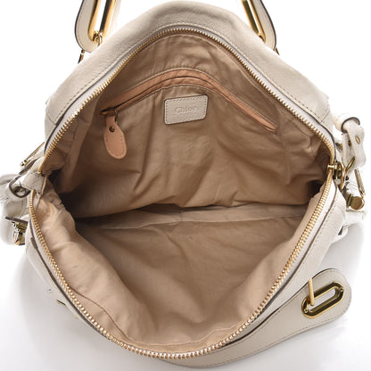 Chloe Calfskin Medium Paraty Cream 5 of 18