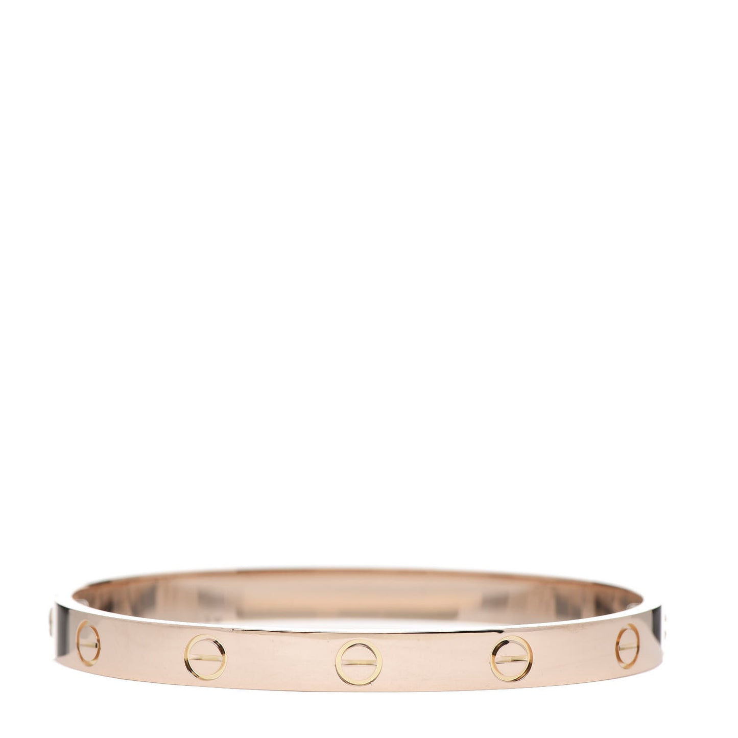18K Pink Gold LOVE Bracelet 17