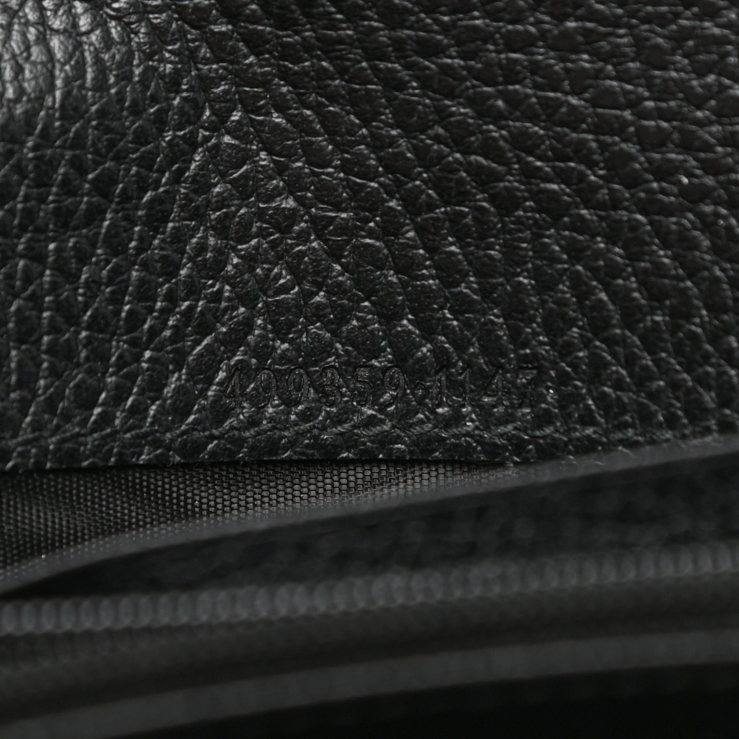 Calfskin Garden Continental Wallet Black