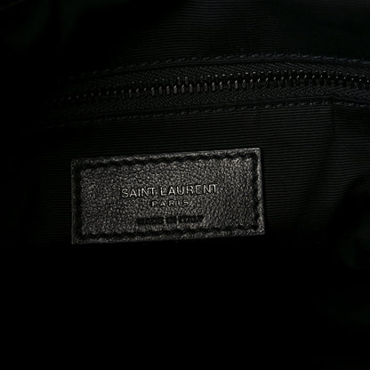 Saint Laurent Crinkled Calfskin Matelasse Monogram Medium Niki Shopper Tote Black 6 of 10