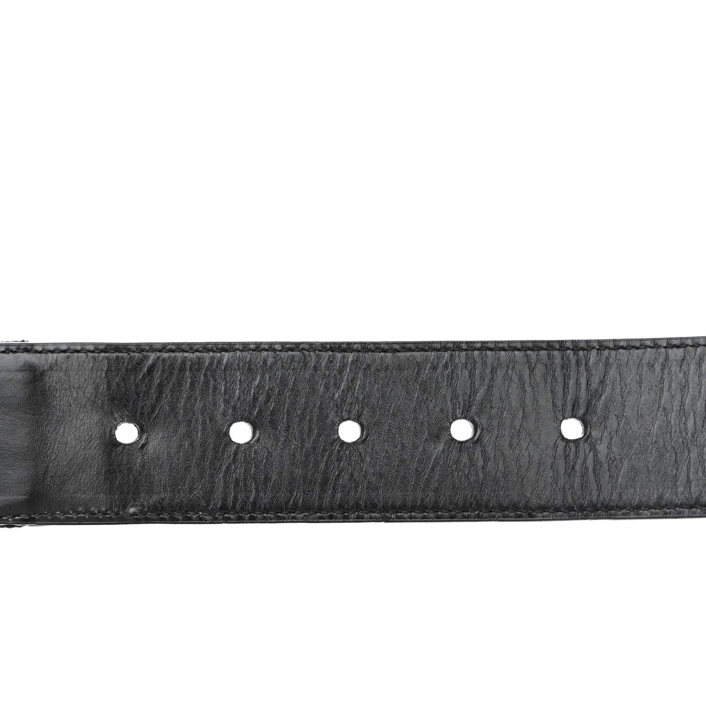 Tessuto Nylon Soft Calfskin Sling Belt Bag Black