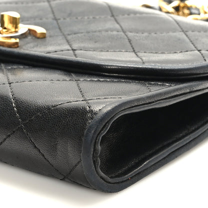 Chanel Lambskin Quilted Mini Square Flap Bag Black 10 of 10