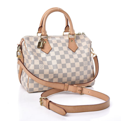 Louis Vuitton Damier Azur Speedy Bandouliere 25 2 of 9