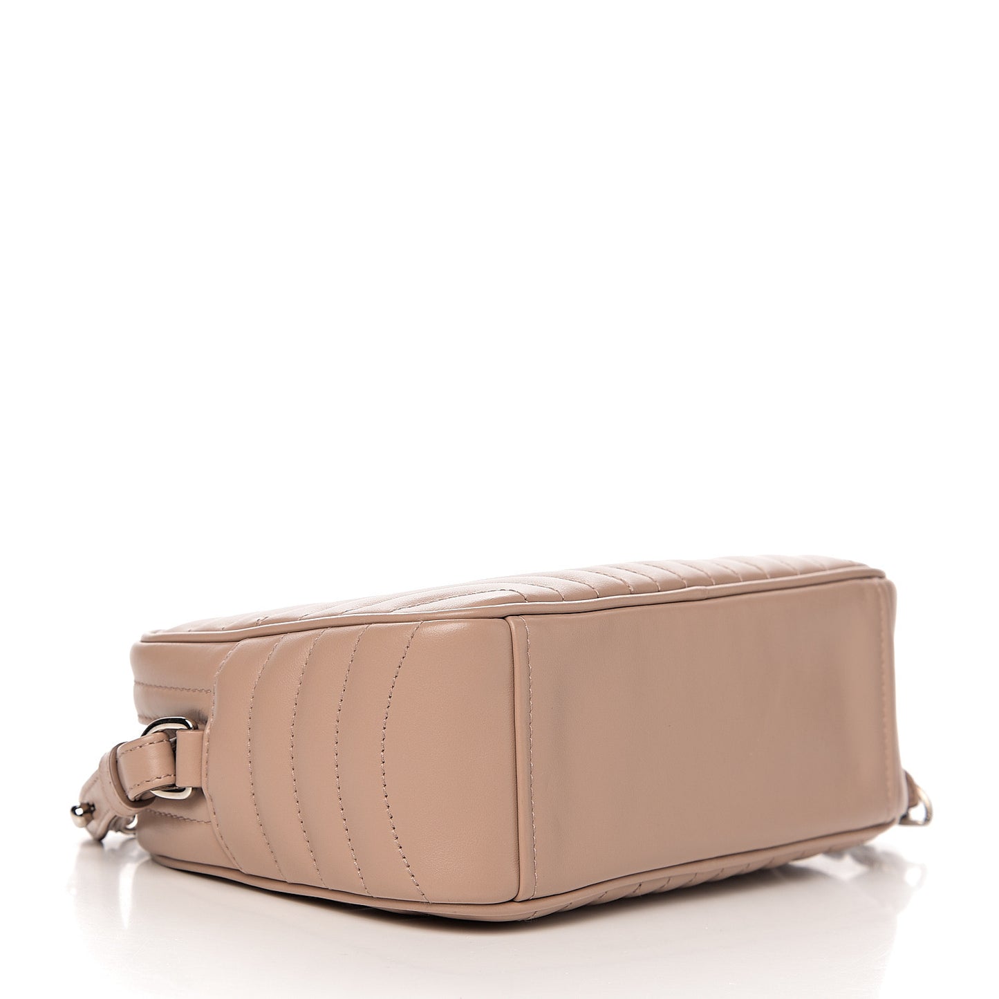 Soft Calfskin Diagramme Crossbody Bag Cipria