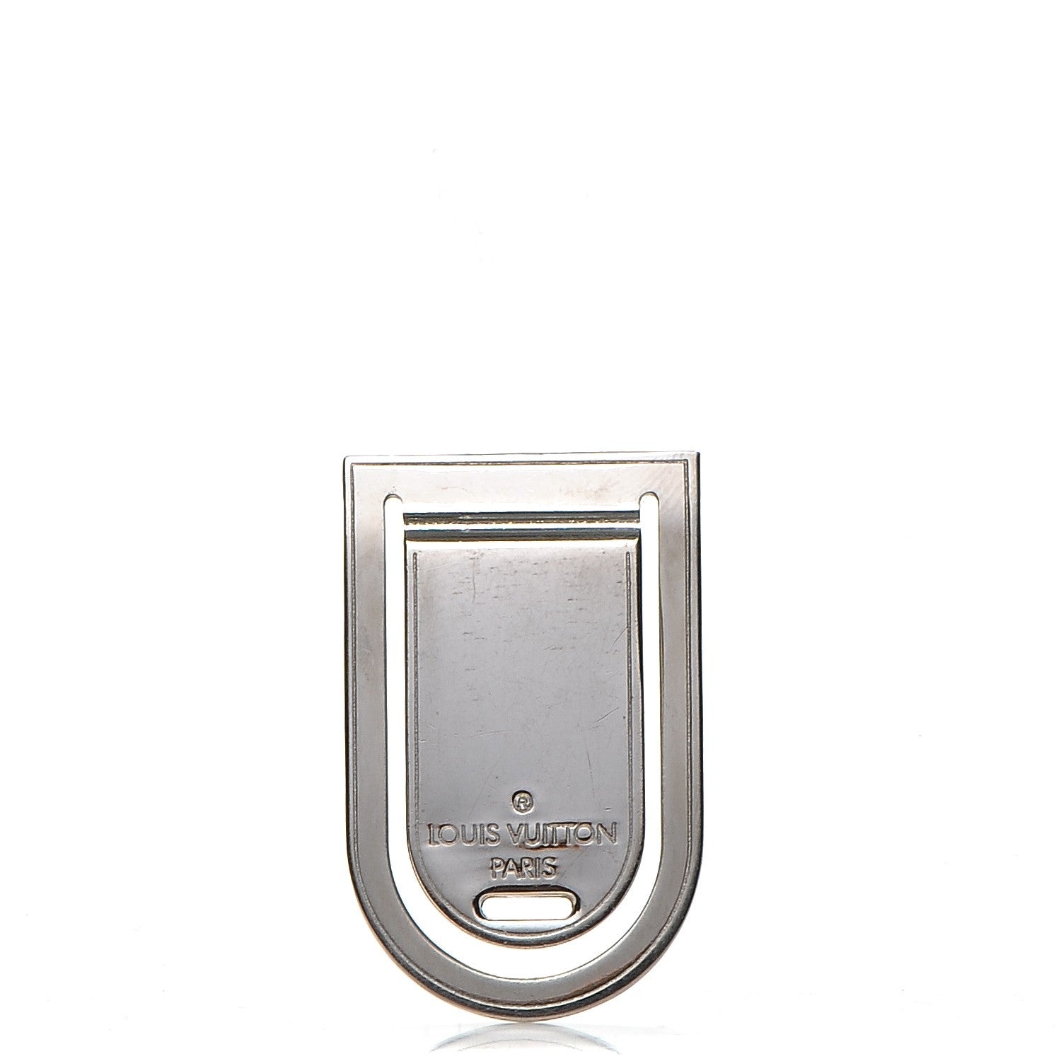 Louis Vuitton Porte-Adresse Money Clip Silver 1 of 5