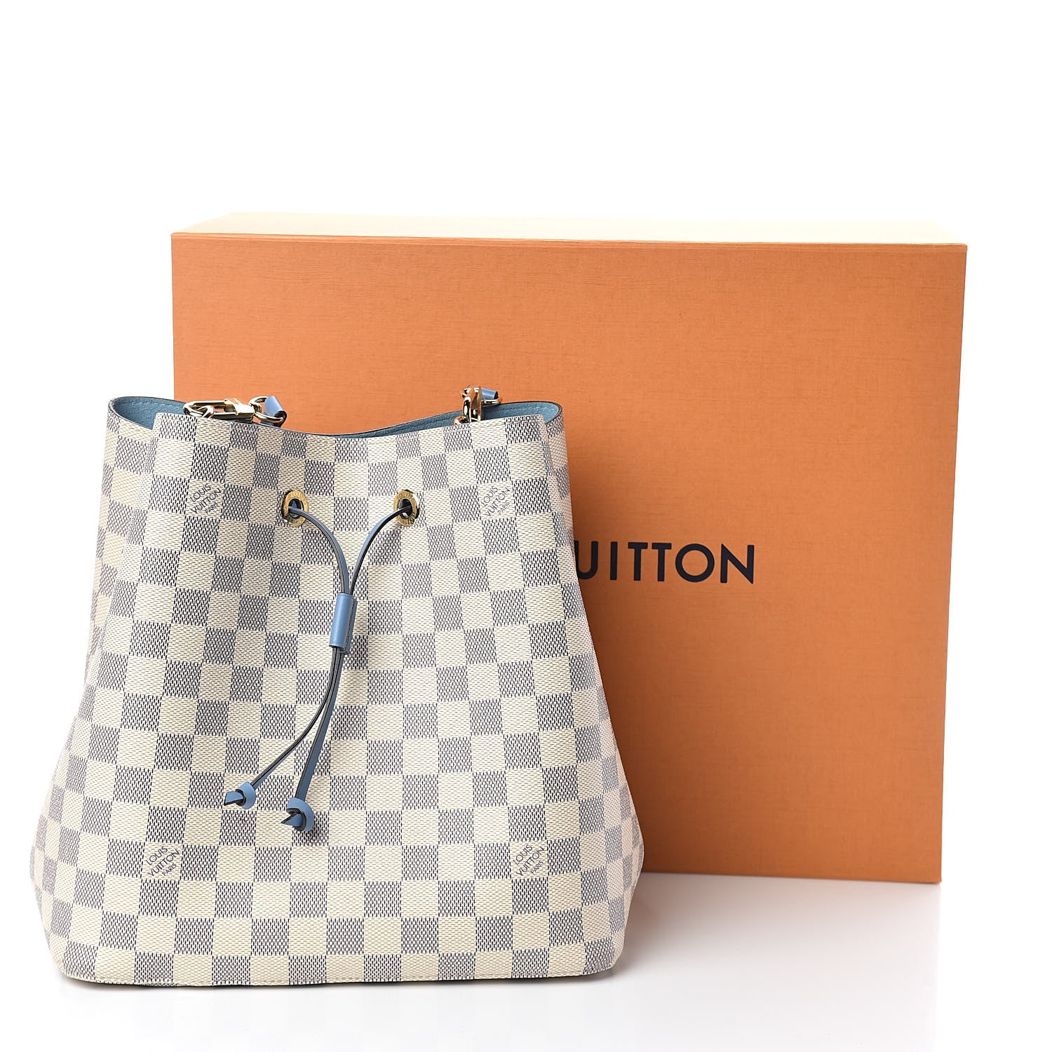 Louis Vuitton Damier Azur Neonoe MM Bleuet 10 of 10