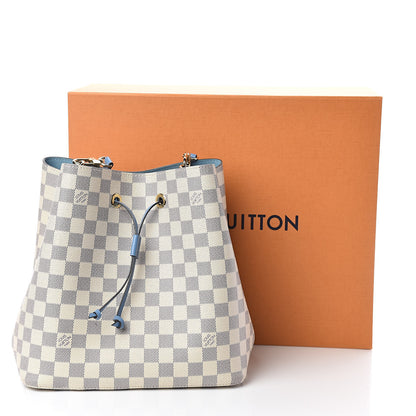 Louis Vuitton Damier Azur Neonoe MM Bleuet 10 of 10