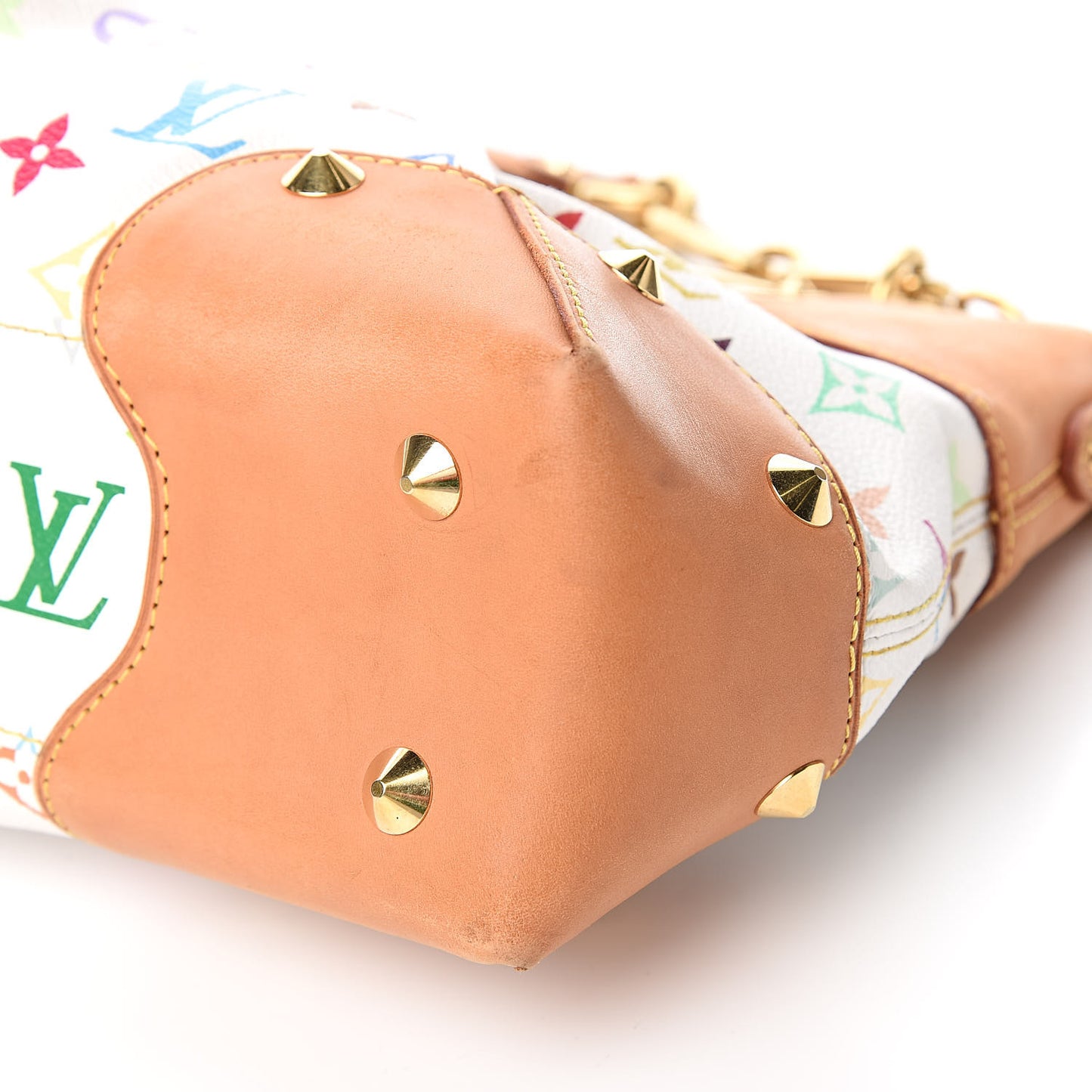 Monogram Multicolor Judy MM White