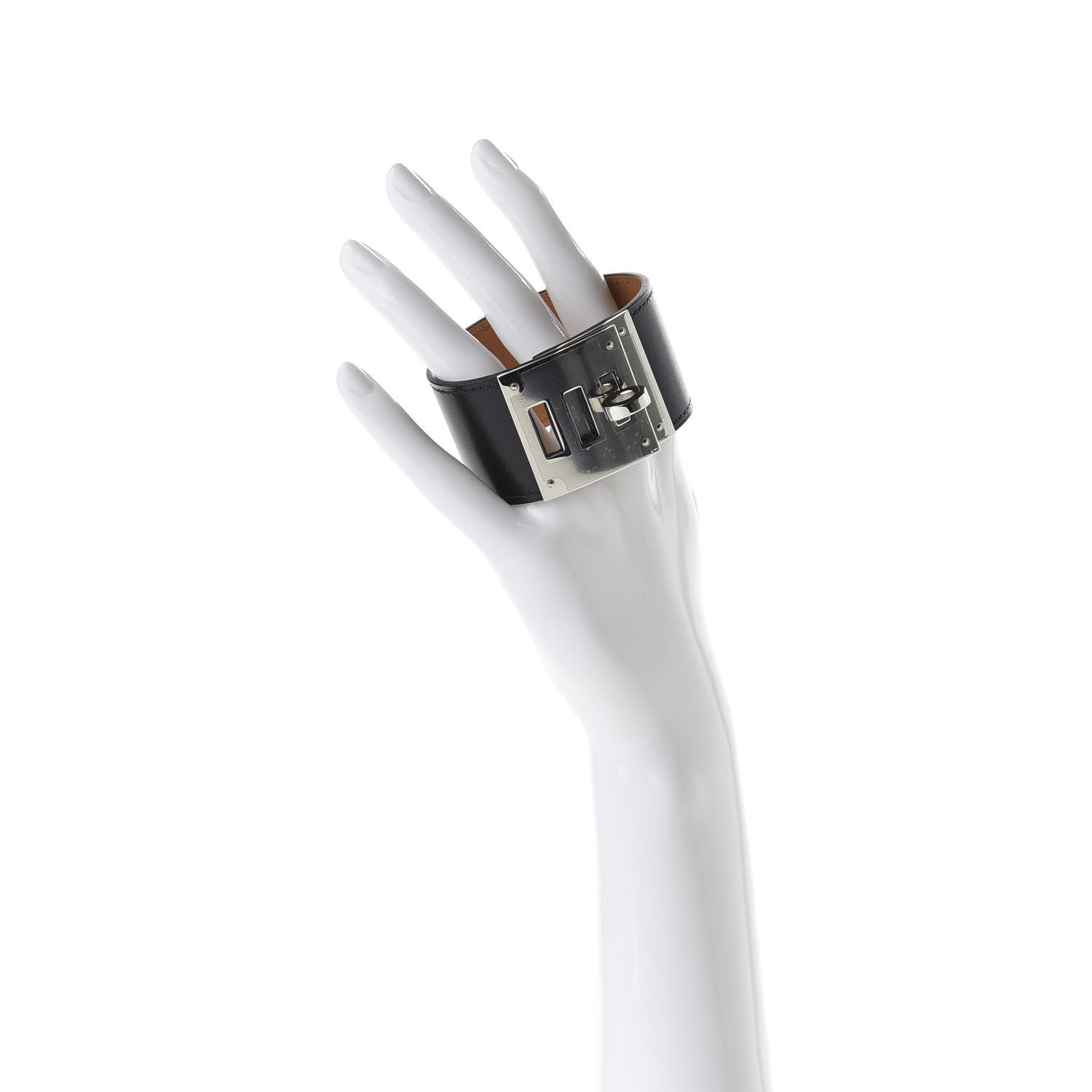 Hermes Box Kelly Dog Bracelet Black 2 of 5