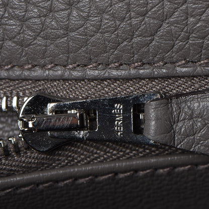 Hermes Taurillon Clemence Kelly Retourne 32 Etain 13 of 33
