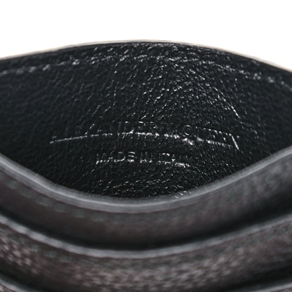 Alexander McQueen Calfskin Skull Card Holder Black 6 of 7