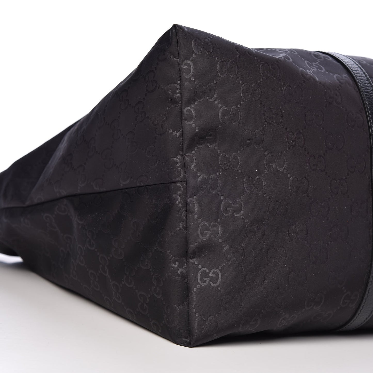 Nylon Monogram Light Duffle Bag Black