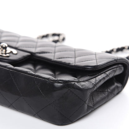 Chanel Lambskin Quilted East West Flap Black 9 of 13
