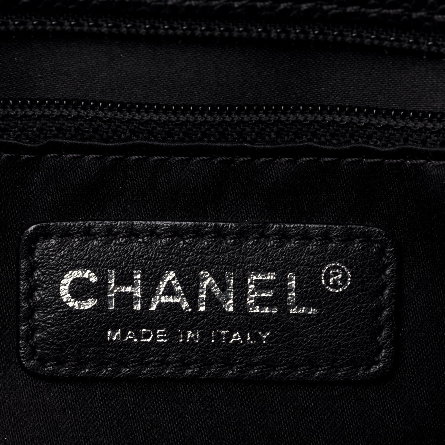 Chanel Caviar Quilted Grand Shopping Tote GST Black 5 of 11