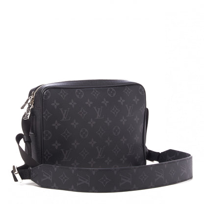 Louis Vuitton Taiga Monogram Eclipse Outdoor Messenger Black 3 of 10