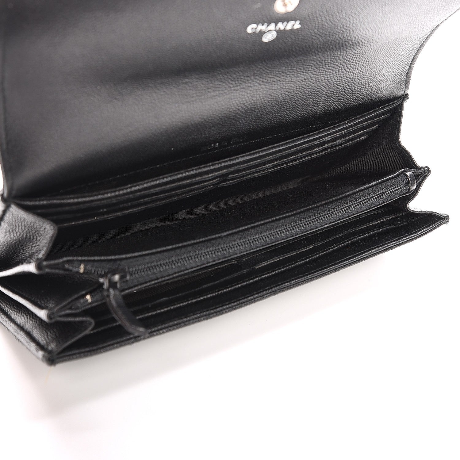 Chanel Caviar Quilted Boy Flap Wallet So Black 5 of 10