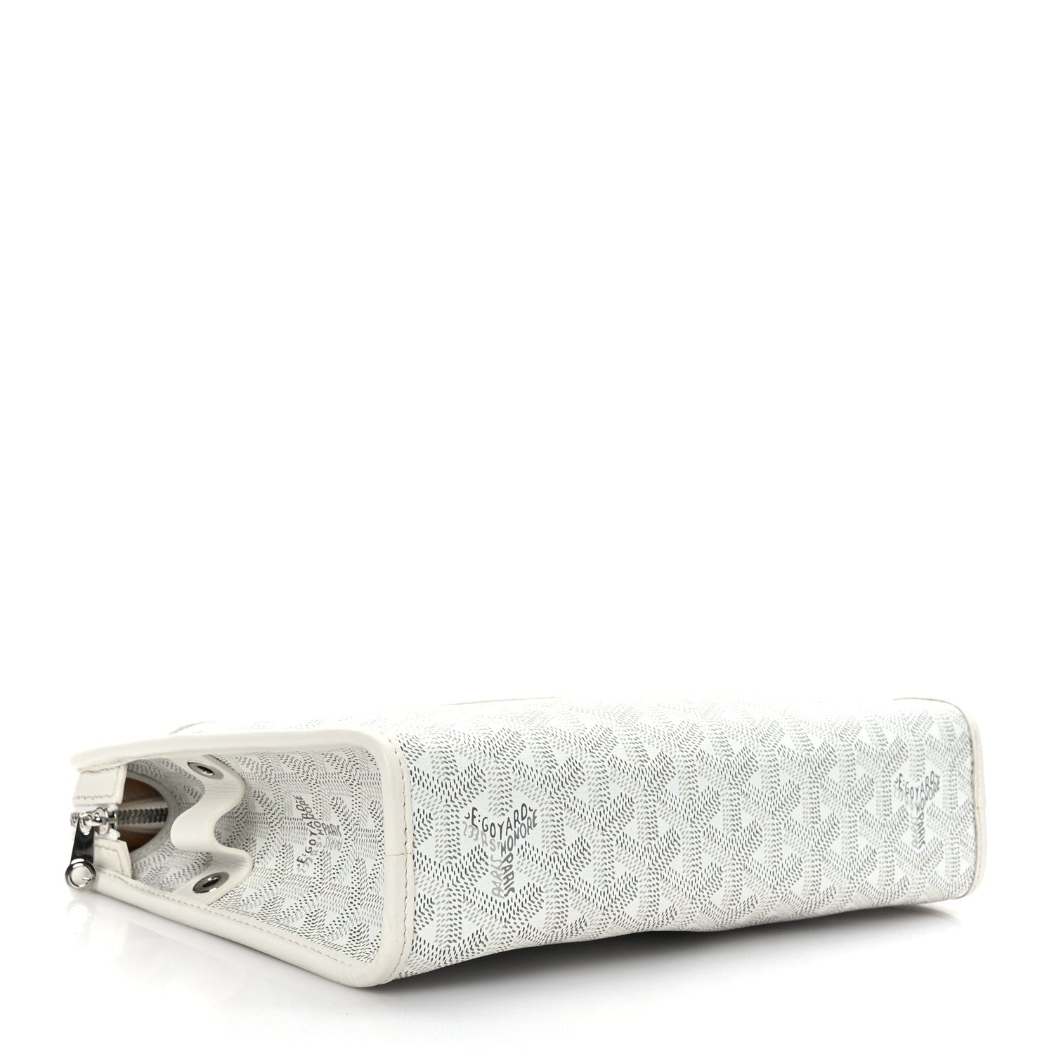 Goyard Goyardine Jouvence Toiletry Pouch White 4 of 8