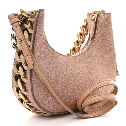 Stella McCartney Glitter Eco Alter Frayme Shoulder Bag Pink 5 of 13