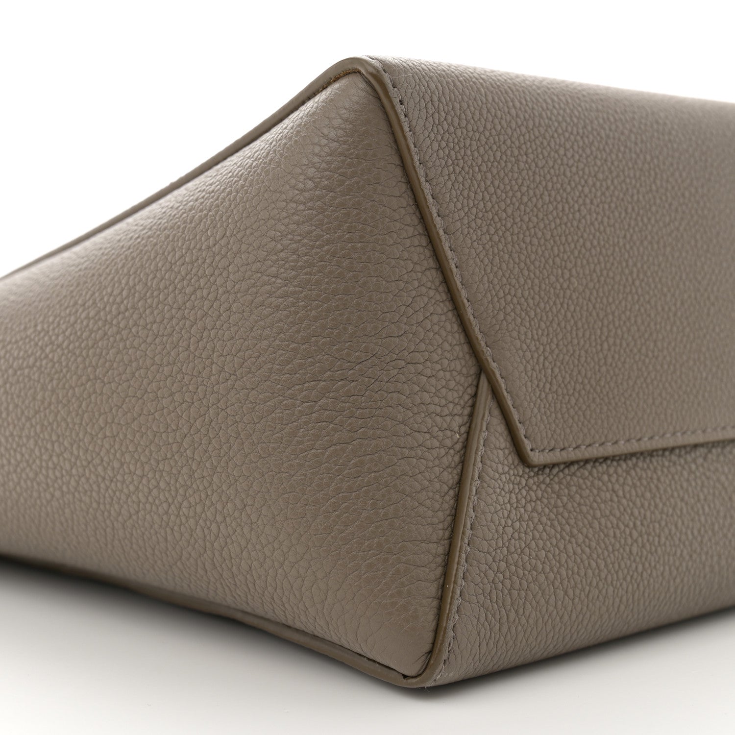 Celine Soft Grained Calfskin Small Sangle Bucket Bag Taupe 8 of 10