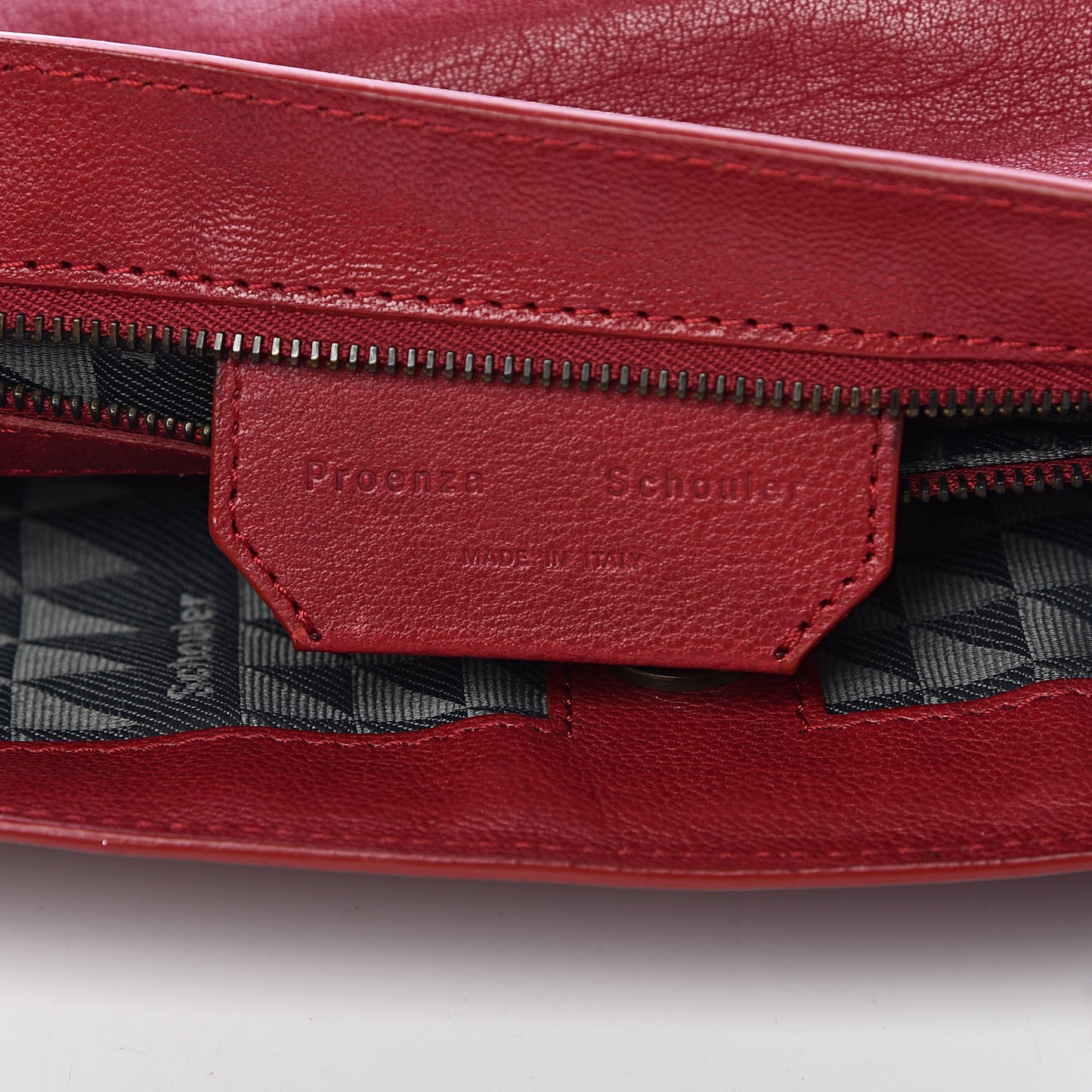 Lambskin Medium PS1 Satchel Chianti