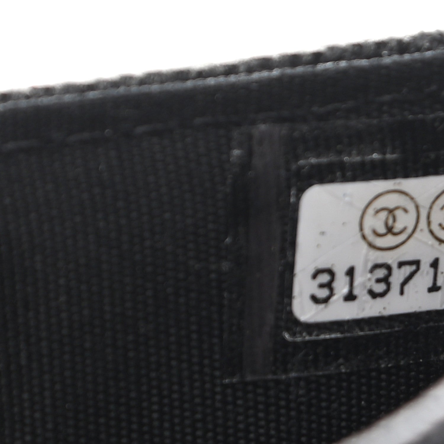 Chanel Caviar Quilted Boy Flap Card Holder Black 8 of 10