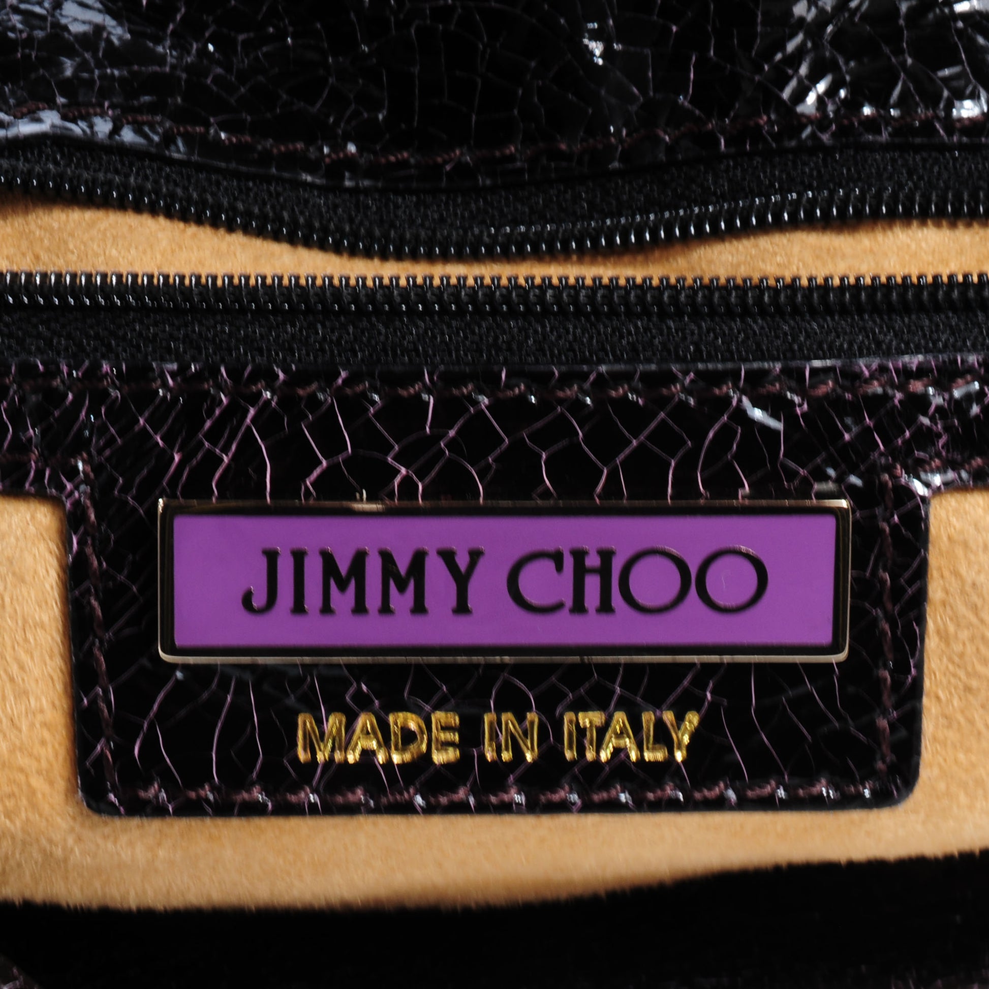 Jimmy Choo Patent Leather Lola Oversized Tote Black 6 of 8
