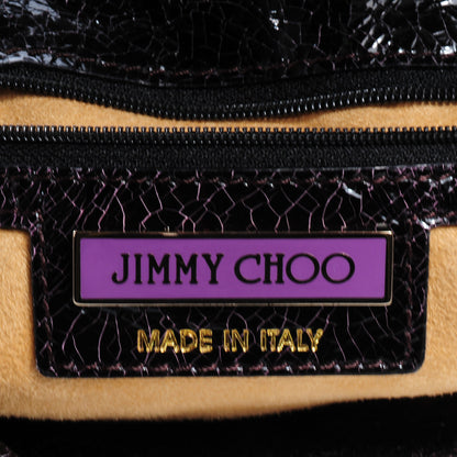 Jimmy Choo Patent Leather Lola Oversized Tote Black 6 of 8