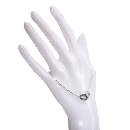Cartier 18K White Gold Black Ceramic LOVE Bracelet 2 of 5