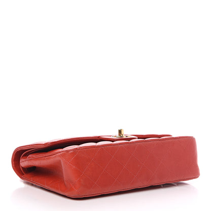 Chanel Lambskin Quilted Medium Double Flap Red 3 of 19