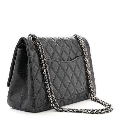 Chanel Aged Calfskin Quilted 2.55 Reissue 226 Flap Grey 3 of 11