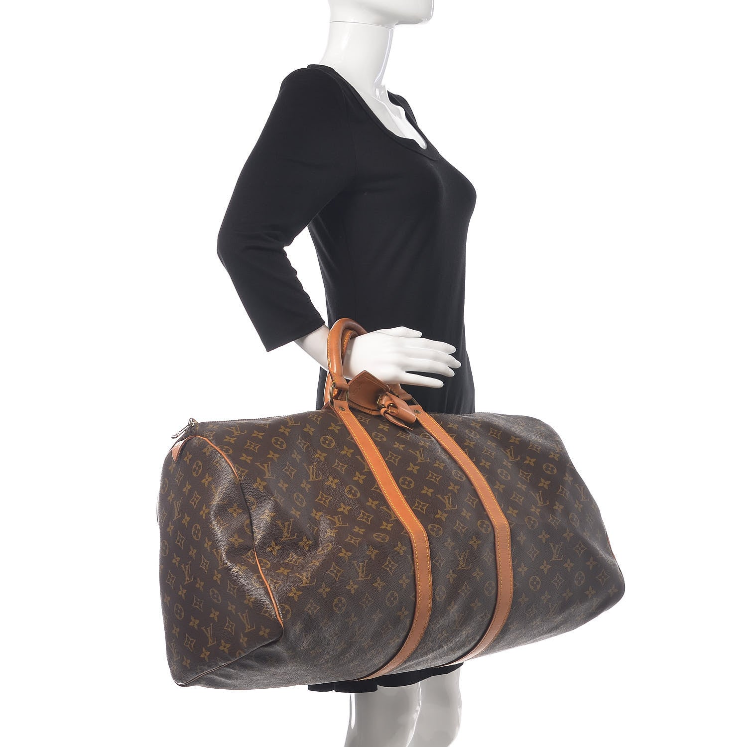 Louis Vuitton Monogram Keepall 55 2 of 18