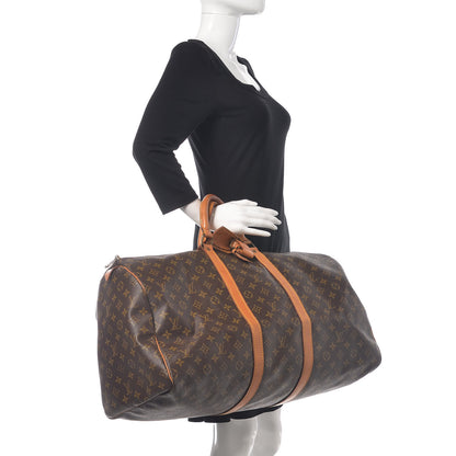 Louis Vuitton Monogram Keepall 55 2 of 18