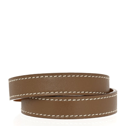 Hermes Swift Kelly Double Tour Bracelet S Etoupe 3 of 7