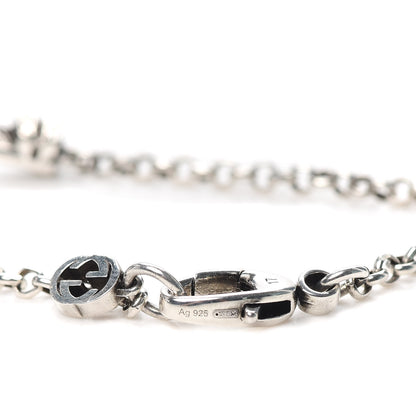 Gucci Sterling Silver Double G Key Bracelet 5 of 6