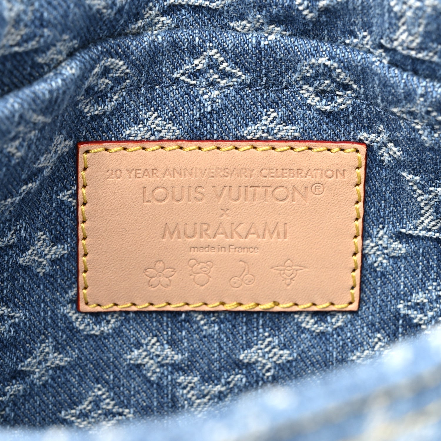 Louis Vuitton LV X TM Monogram Denim Cerises Sunset 6 of 9