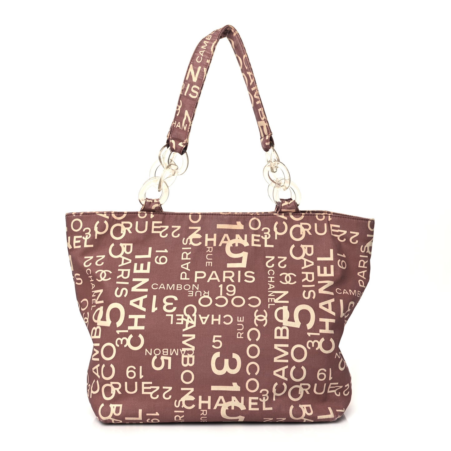 Canvas 31 Rue Cambon Beach Tote