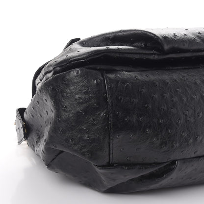 Marc Jacobs MARC by Ostrich Ozzie Nova Satchel Black 7 of 8
