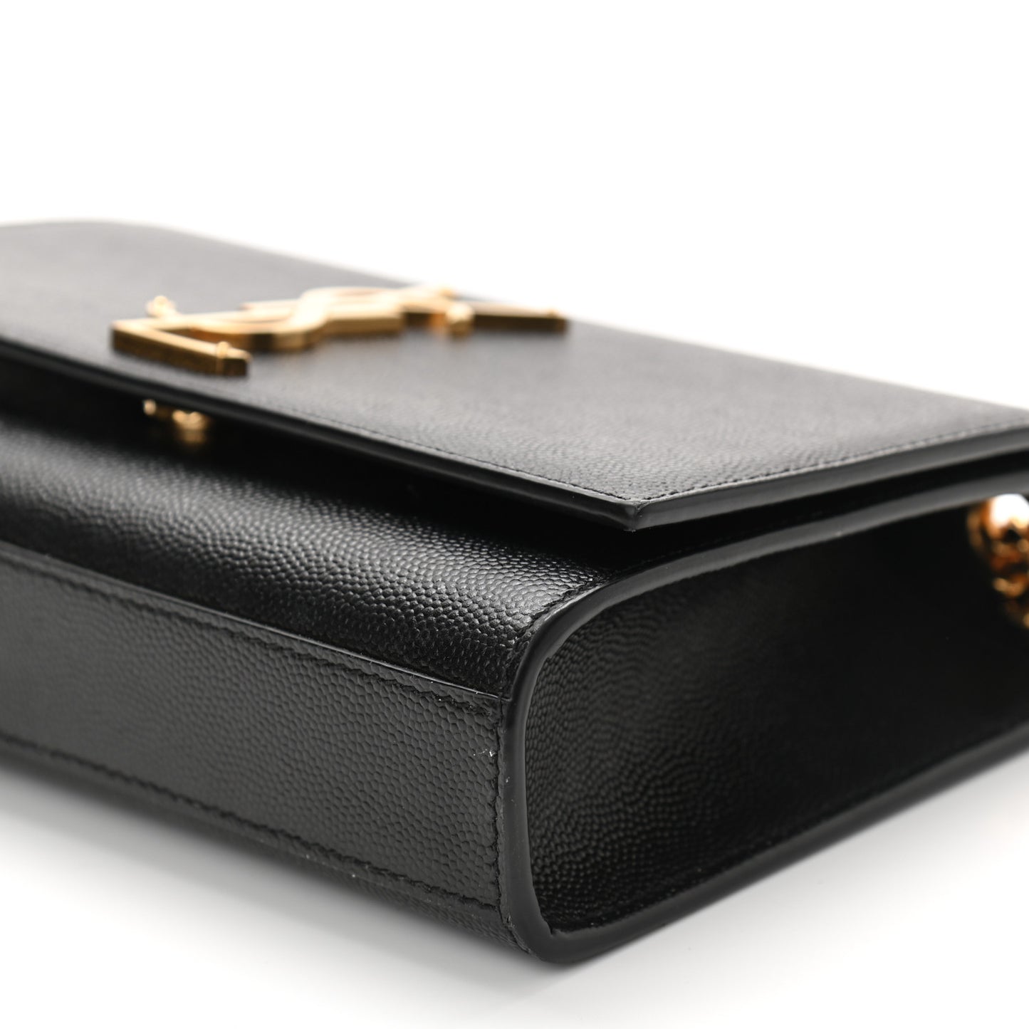 Grain De Poudre Small Monogram Kate Satchel Black