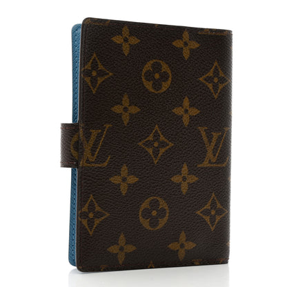 Louis Vuitton Monogram Koala Small Ring Agenda Cover Blue 3 of 9