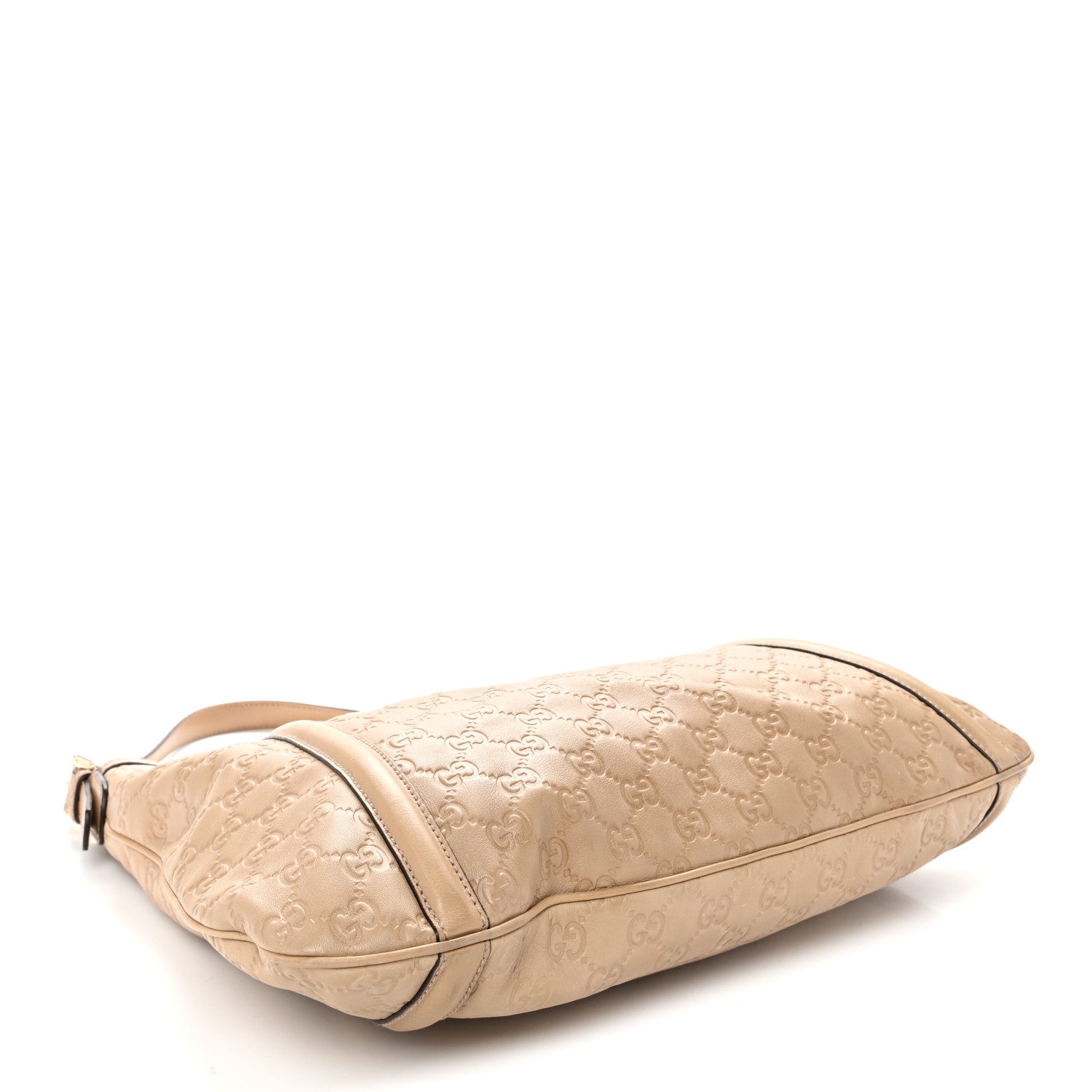 Gucci Guccissima Medium Britt Tote Beige 4 of 11