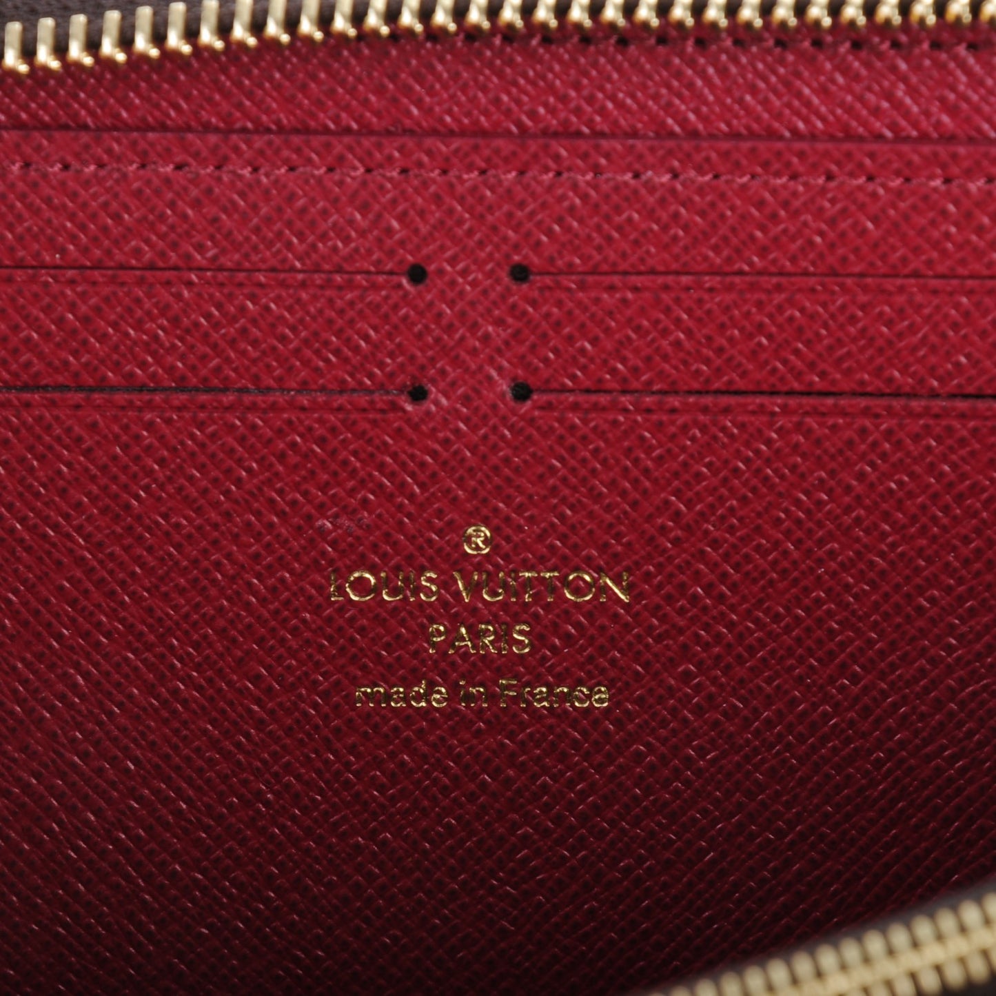 Monogram Clemence Wallet Fuchsia
