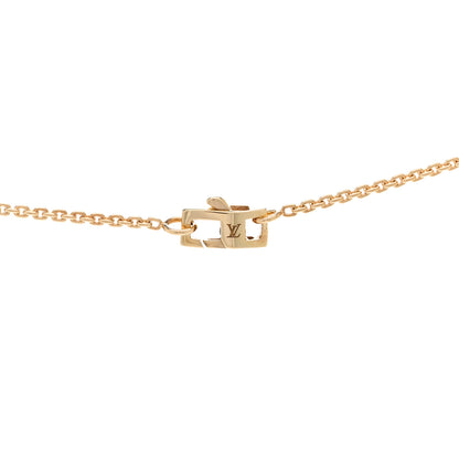 Louis Vuitton 18K Yellow Gold Diamond Idylle Blossom Pendant Necklace 4 of 4