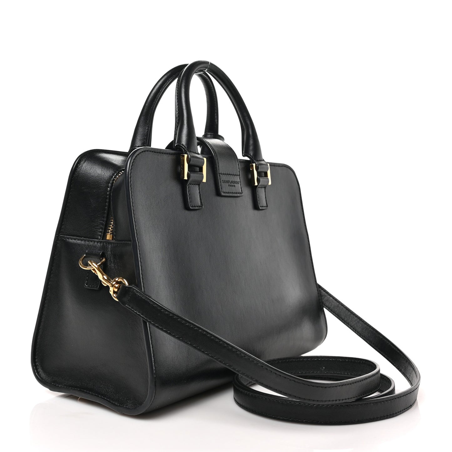 Calfskin Monogram Baby Cabas Black