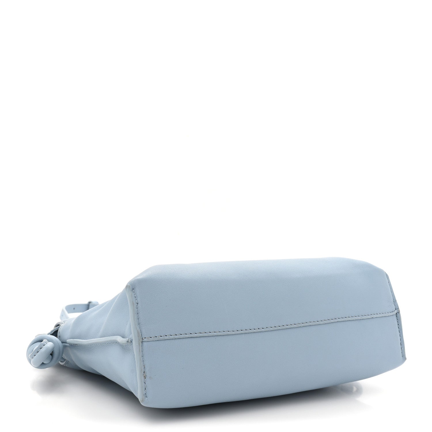 Loewe Nappa Flamenco Mini  Knot Bag Dusty Blue 4 of 13