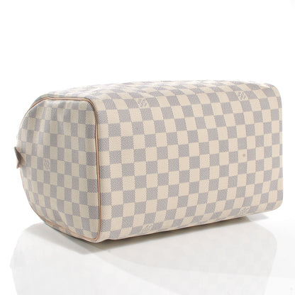 Louis Vuitton Damier Azur Speedy 30 4 of 7