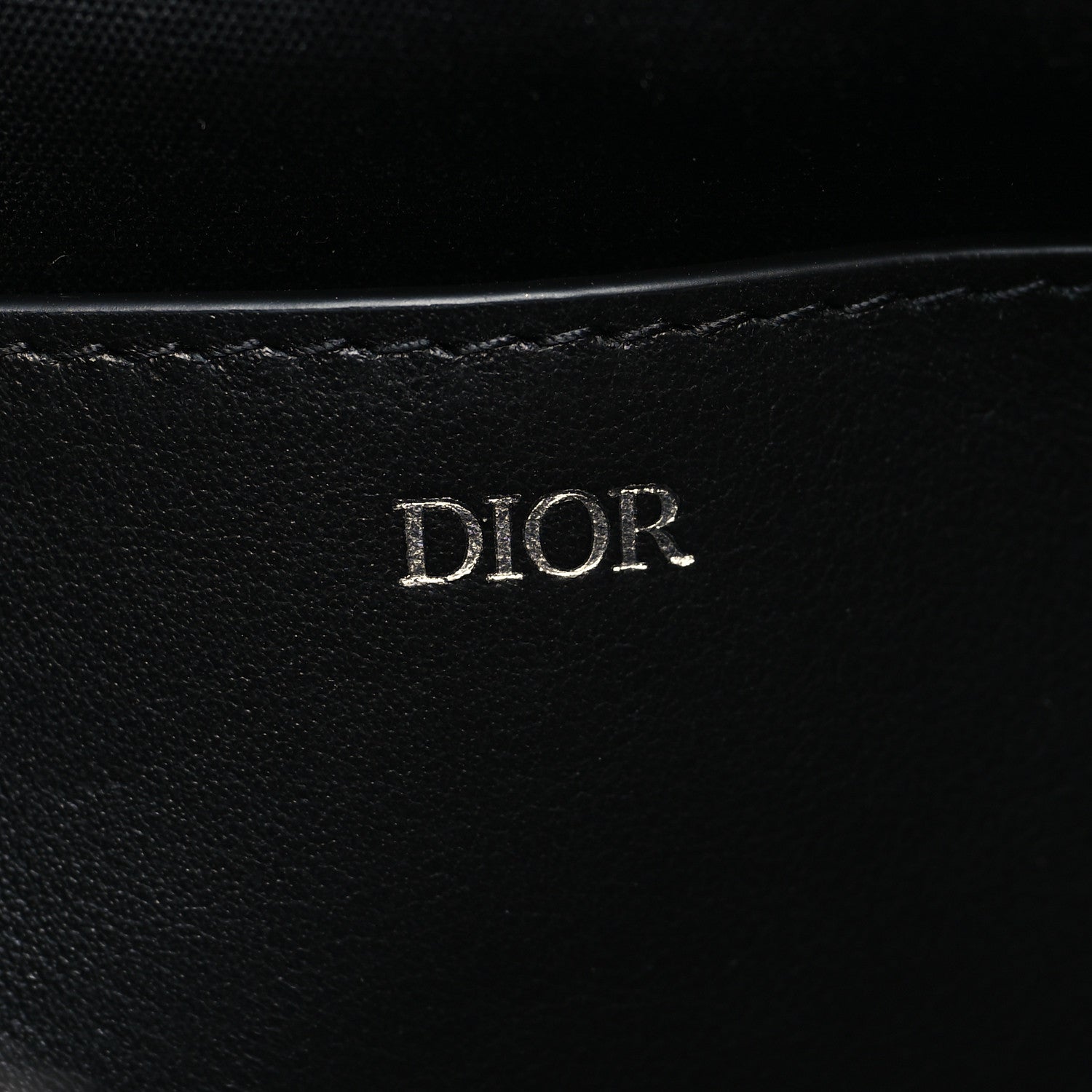 Christian Dior Coated Canvas CD Diamond Hit The Road A5 Pouch Black 6 of 10
