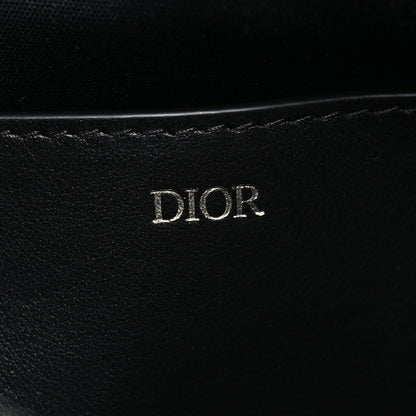 Christian Dior Coated Canvas CD Diamond Hit The Road A5 Pouch Black 6 of 10
