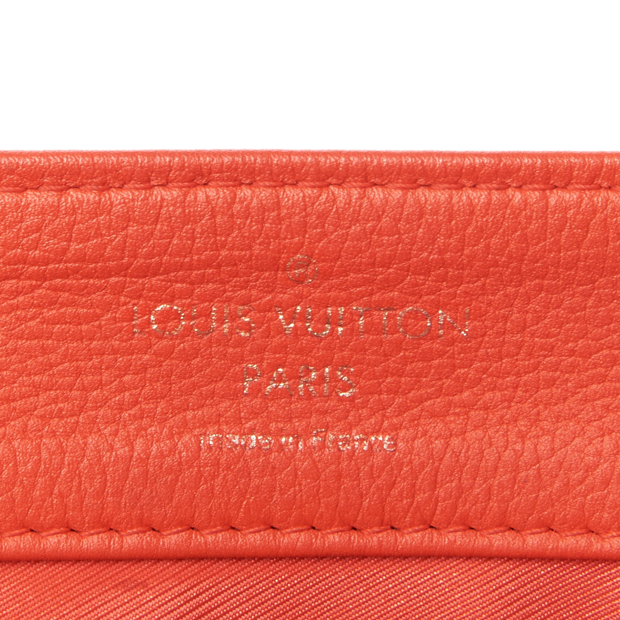 Calfskin Lockme PM Rouge