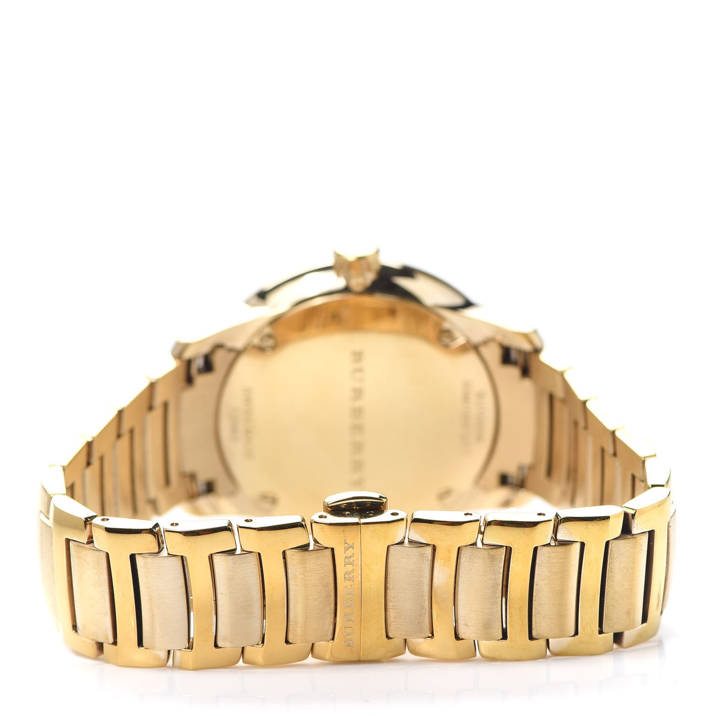 Stainless Steel 40mm Classic Round Quartz Watch Gold BU10006