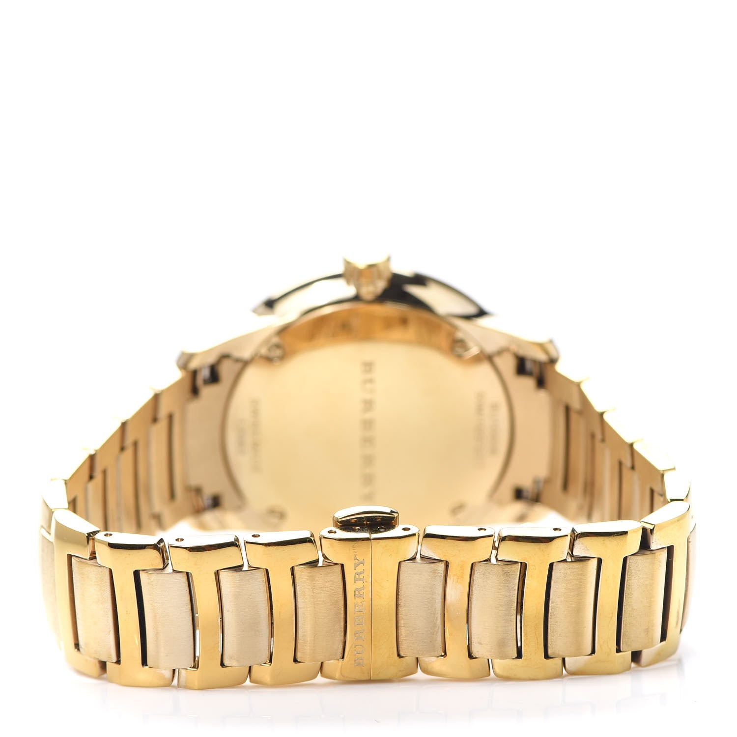 Burberry Stainless Steel 40mm Classic Round Quartz Watch Gold BU10006 3 of 6